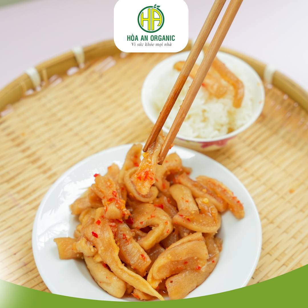 Củ cải ngâm nhà quê Hòa An Organic 