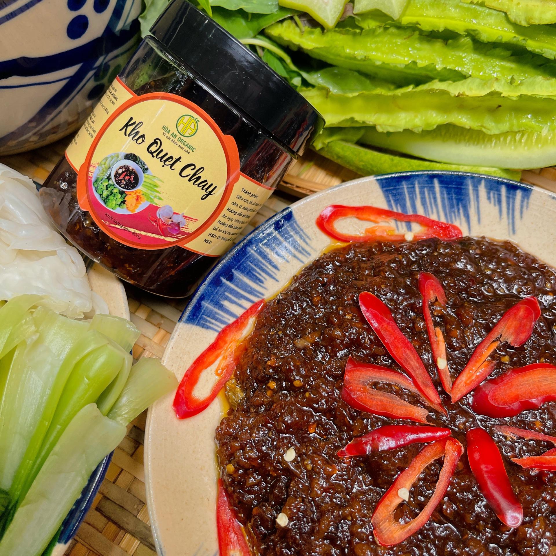 Kho quẹt chay Hòa An Organic 180g