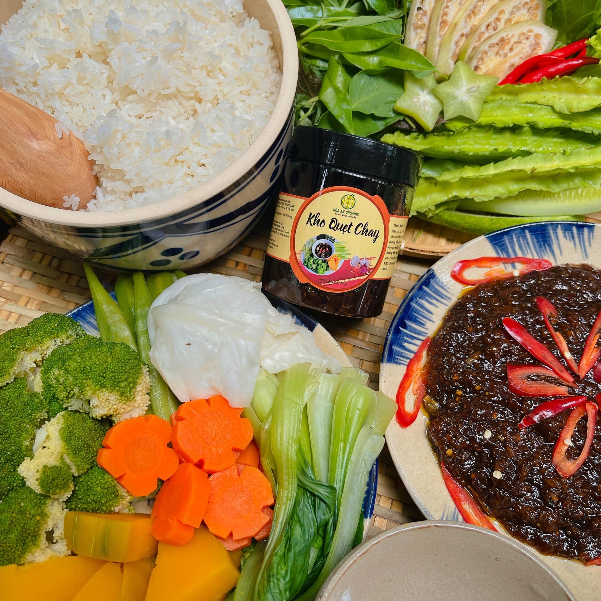 Kho quẹt chay Hòa An Organic 180g