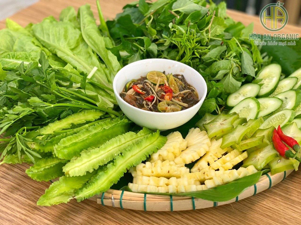 mắm chua cá rễ tre hoà an organic 