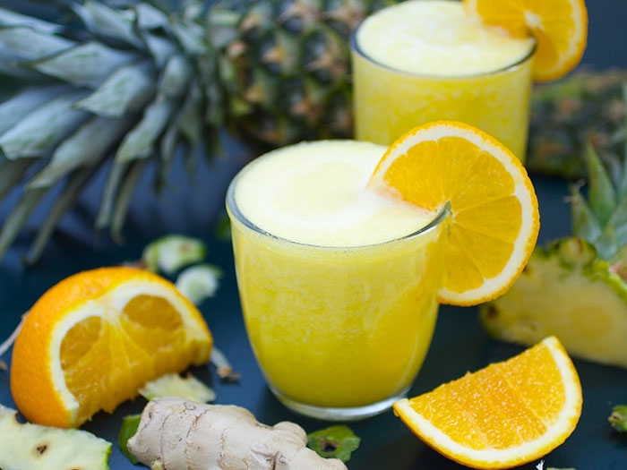 Khỏe đẹp mỗi ngày với 6 công thức detox dứa đơn giản