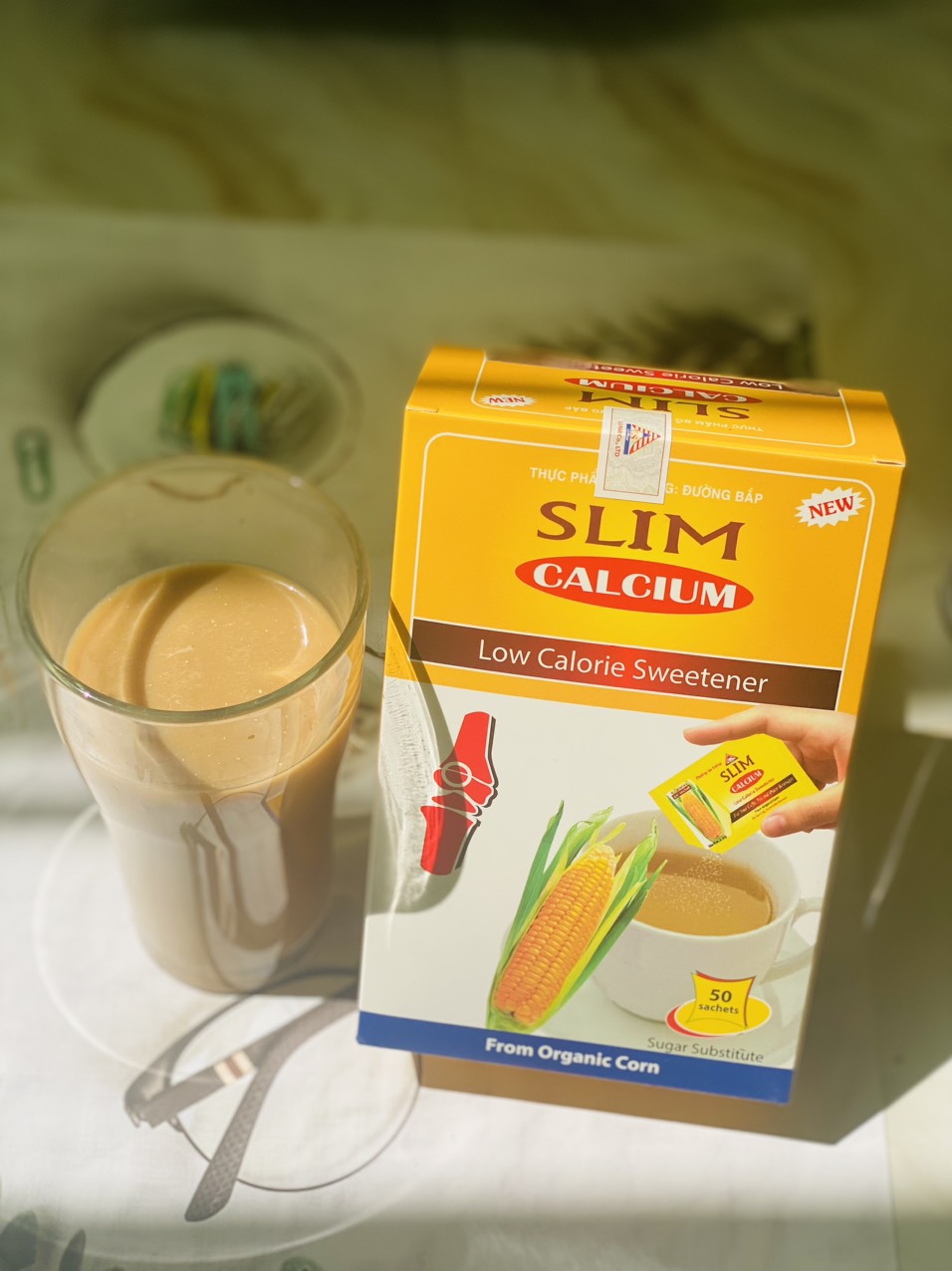 Đường bắp ăn kiêng Slim Calcium